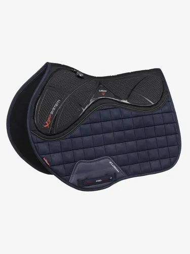 Фото Вальтрап с амортизатором X-Grip Silicone Navy, конкурный. LeMieux