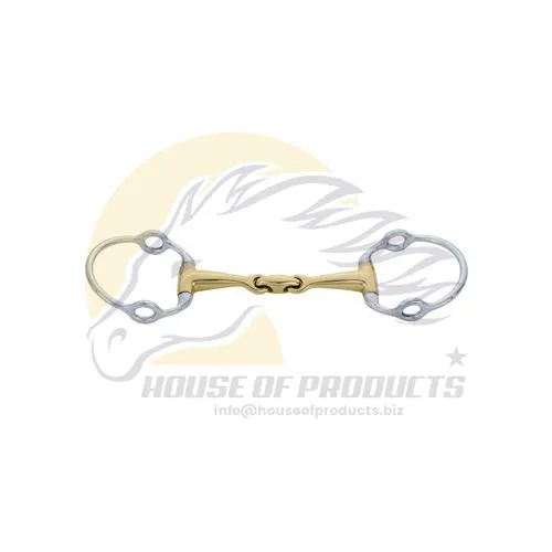 Фото Трензель скользящий восьмерка Gag Snaffle bit. House Of Products