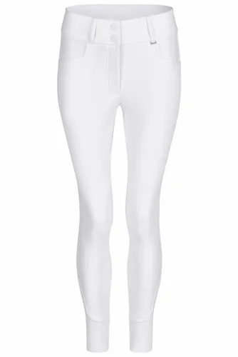 Фото Бриджи Core White, полная силиконовая лея. Eskadron