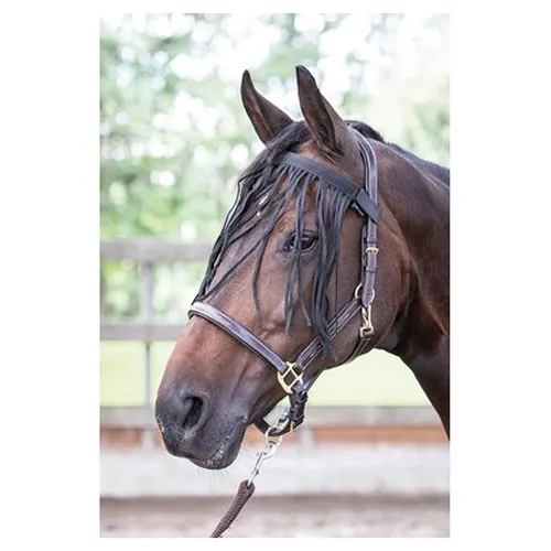 Фото Налобник от мух с бахромой. Harrys Horse