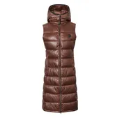 Жилет удлиненный, с капюшоном. Covalliero.