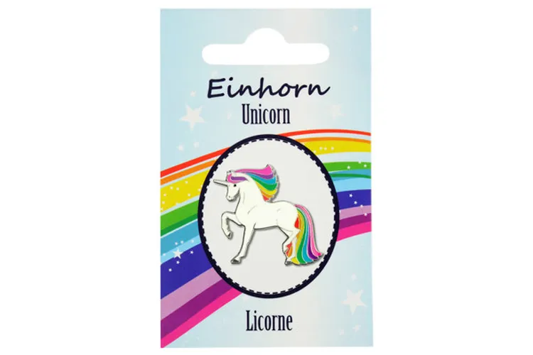Фото Значок Unicorn. Happy Ross