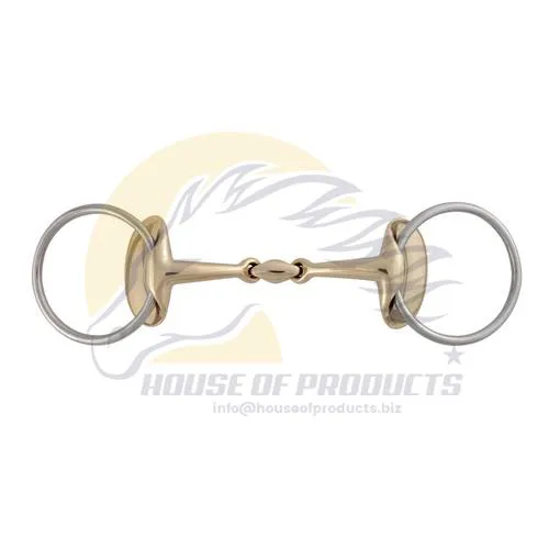 Фото Трензель восьмерка Golden Wings Loose ring Snaffle. House Of Products