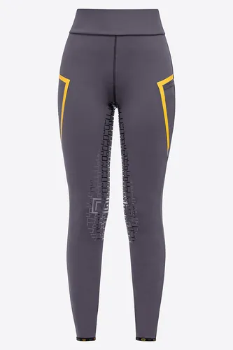 Фото Бриджи леггинсы RG Graphite Grey, полная силиконовая лея. Cavalleria Toscana