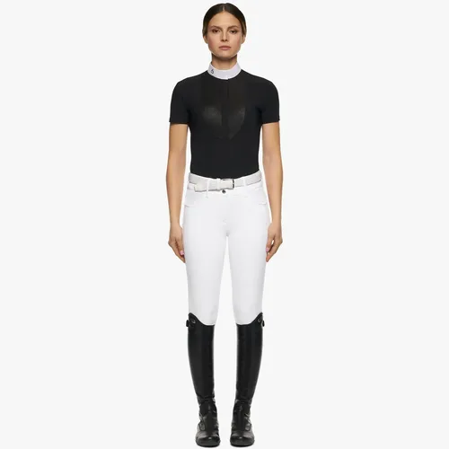 Фото Рубашка турнирная Lacey Drop Black. Cavalleria Toscana
