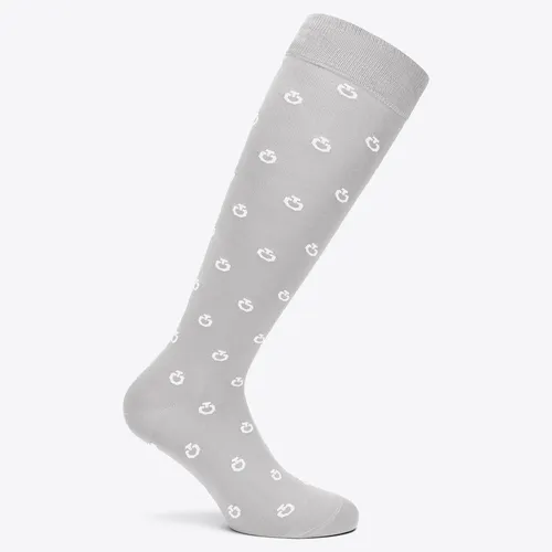 Фото Гольфы Mini CT Jacquard Logo Socks Grey. Cavalleria Toscana