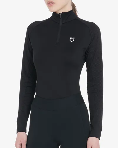 Фото Лонгслив Slim Fit Black. Equestro