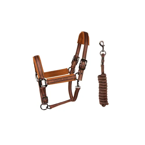 Фото Недоуздок с чомбуром Mona Argan Oil. Kingsland