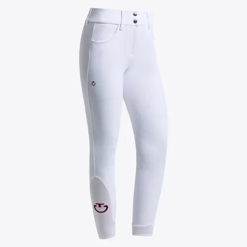 Фото Бриджи Dressage White, полная силиконовая лея. Cavalleria Toscana
