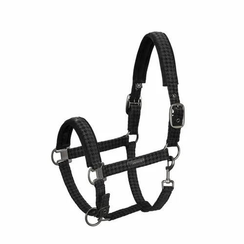 Фото Недоуздок Doublepin Velvet Stamp Black. Eskadron