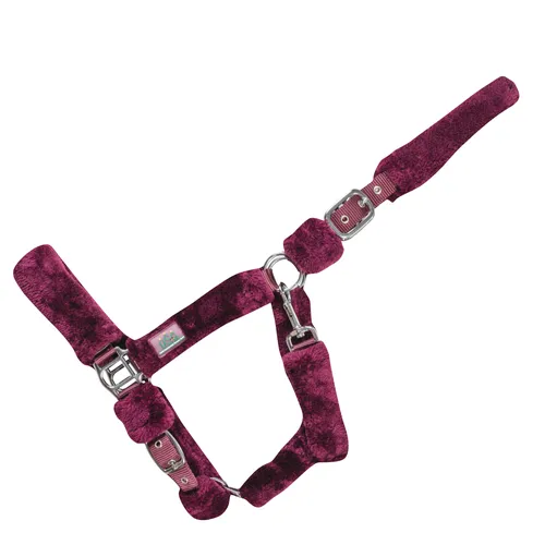 Фото Недоуздок Fluffy Burgundy. USG