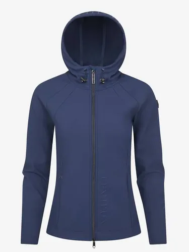 Фото Куртка Charlotte Soft Shell Atlantic, женская, с капюшоном. LeMieux