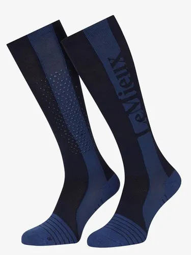 Фото Гольфы Silicone Performance Navy, с силиконом. LeMieux