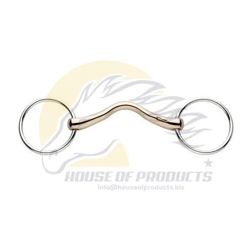 Фото Трензель прямое Loose Ring Snaffle Bit stainless steel. House Of Products