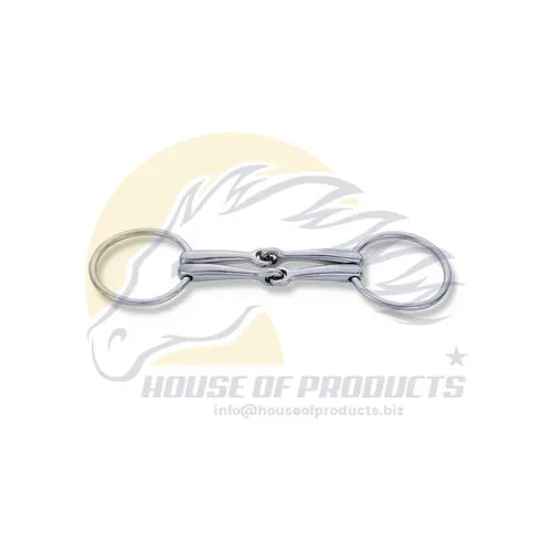 Фото Трензель двойной Loose Ring Snaffle, double. House Of Products