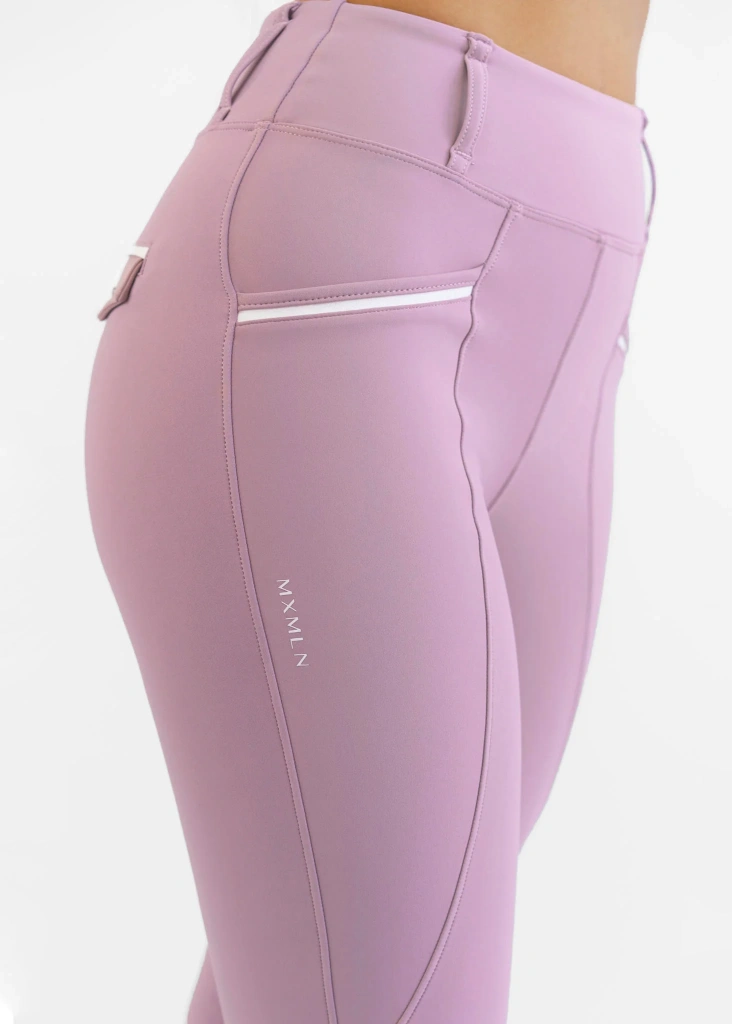 Бриджи леггинсы Pro Mauve, полная силиконовая лея. Maximilian 5