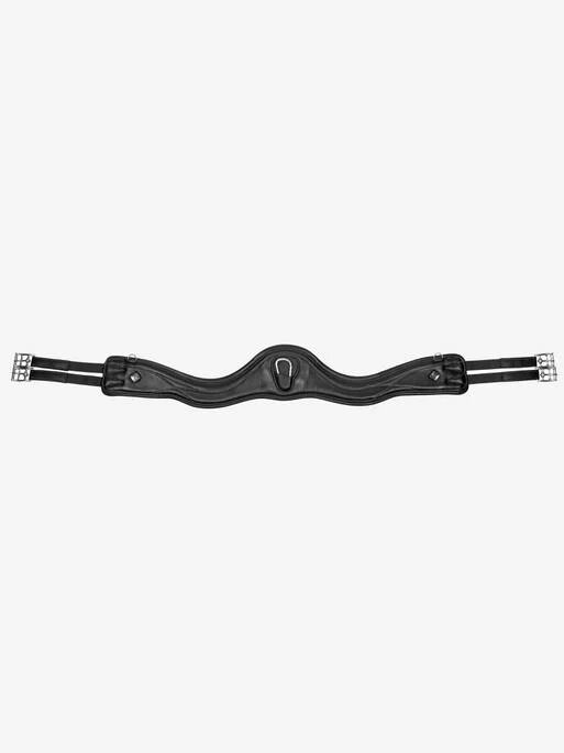 Подпруга Gel-Tek Anatomic Black, кожа, конкурная. LeMieux