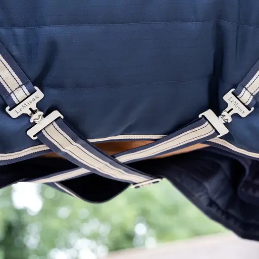 Попона денниковая зимняя Kudos Stable Rug Navy, 200 гр., 1000D. LeMieux 6