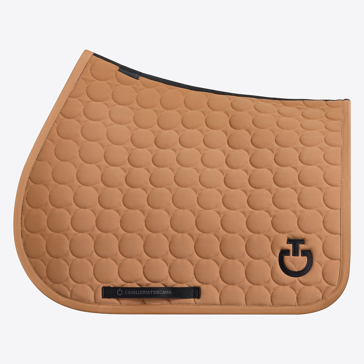 Вальтрап конкурный in Circular Quilted Jersey Camel. Cavalleria Toscana