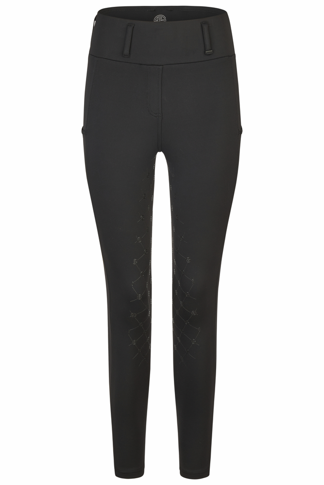 Бриджи леггинсы Flex Black Sports 26, полная силиконовая лея. Eskadron
