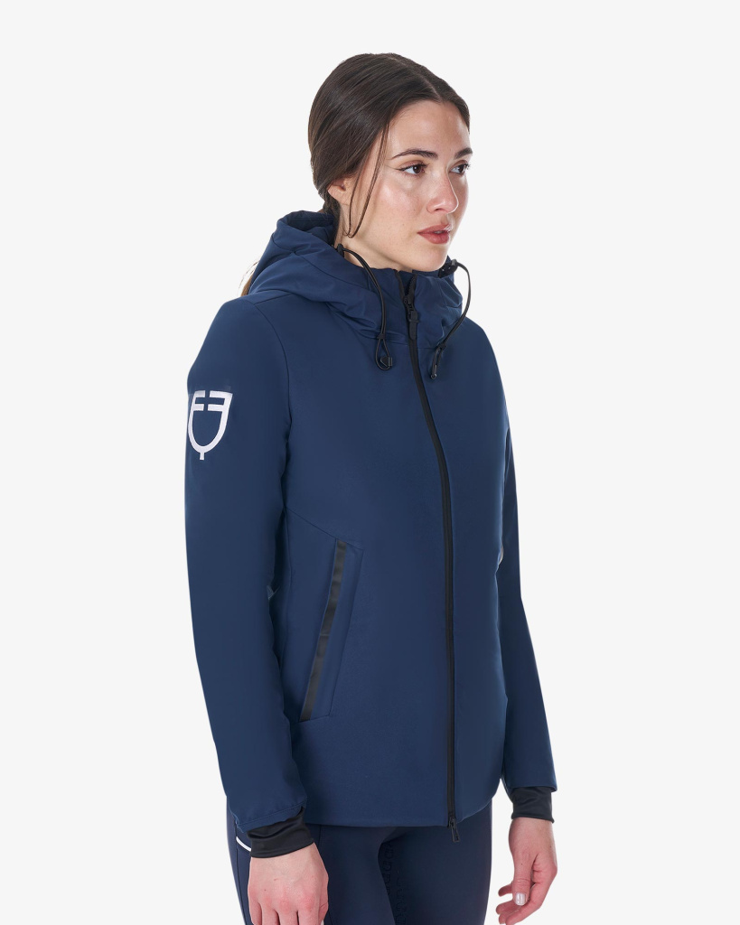 Куртка пуховик Waterproof Navy Blazer. Equestro 3