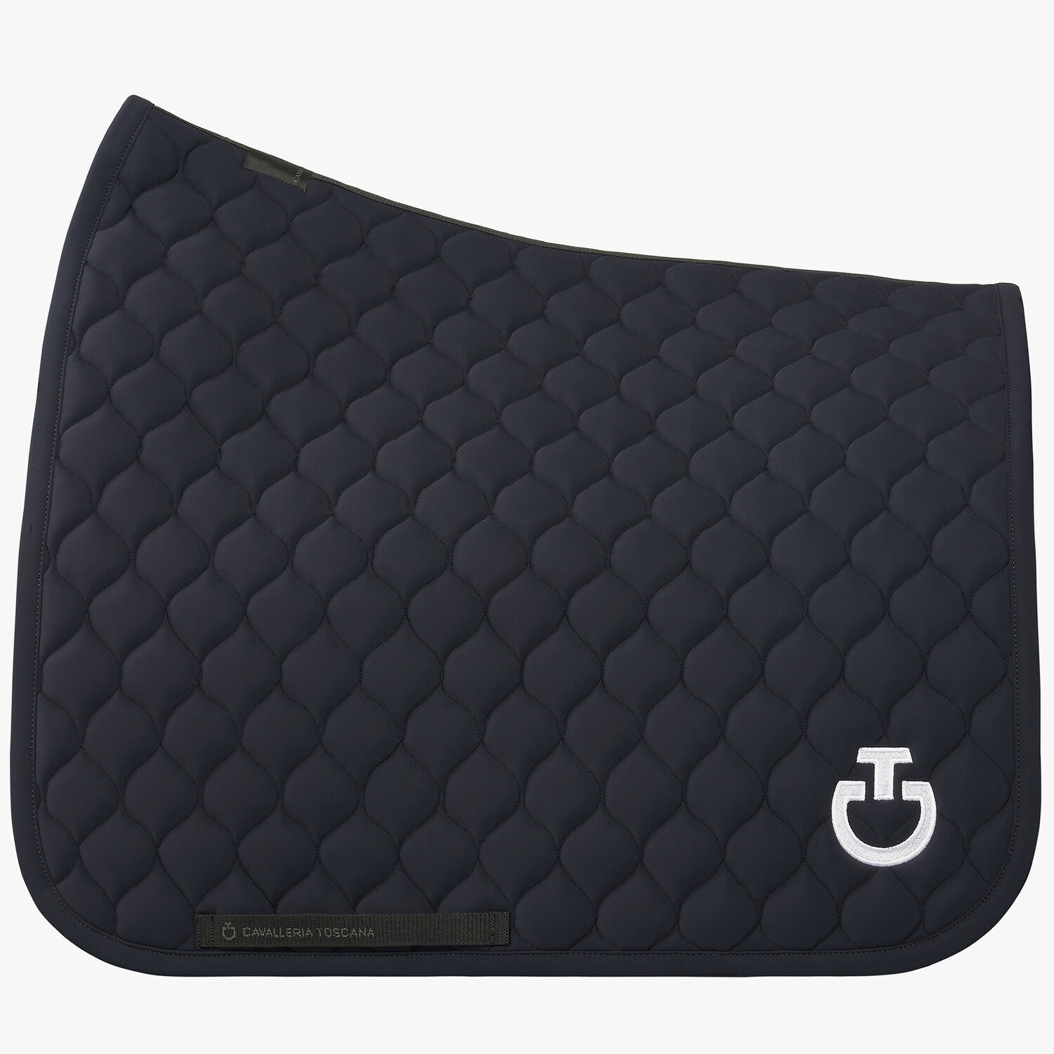 Вальтрап выездковый With Circular Quilting Dark Blue. Cavalleria Toscana