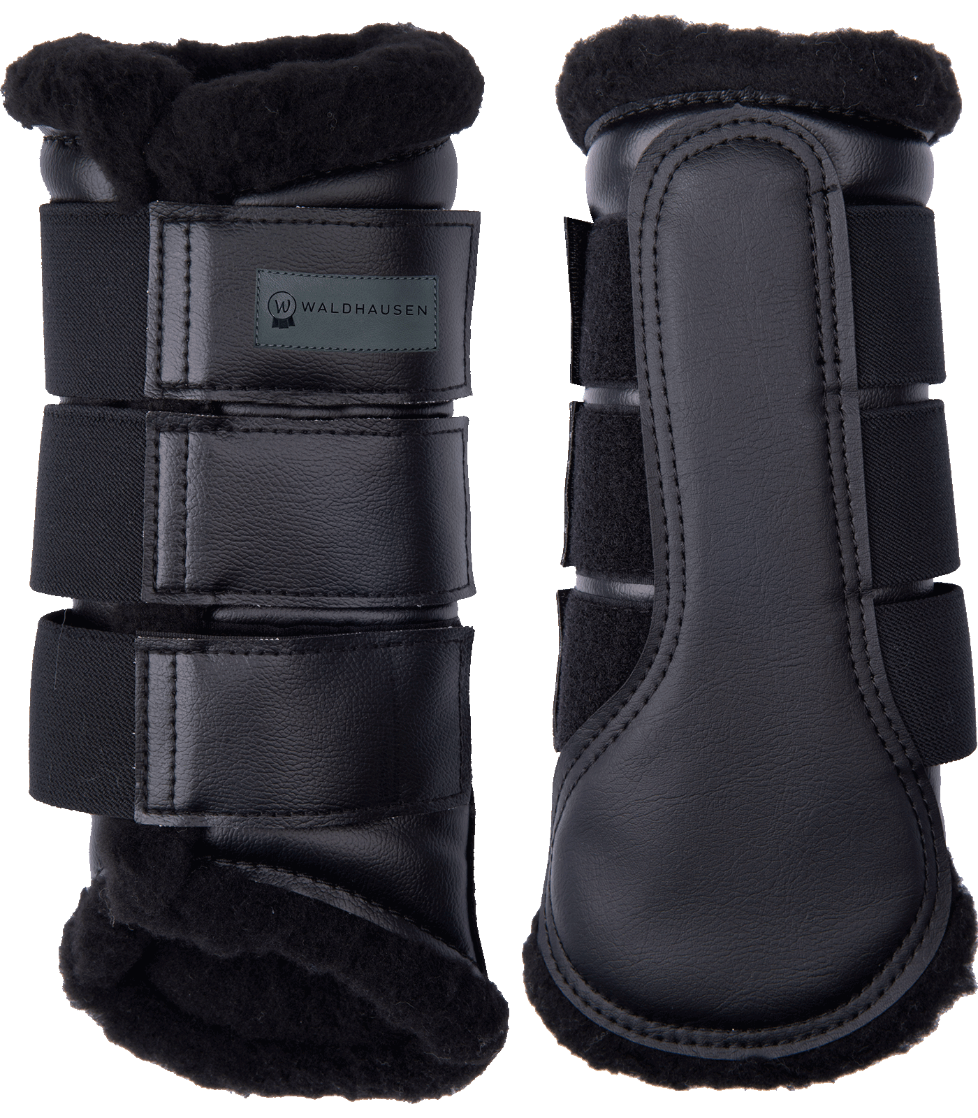 Ногавки Soft Black/Black, пара. Waldhausen
