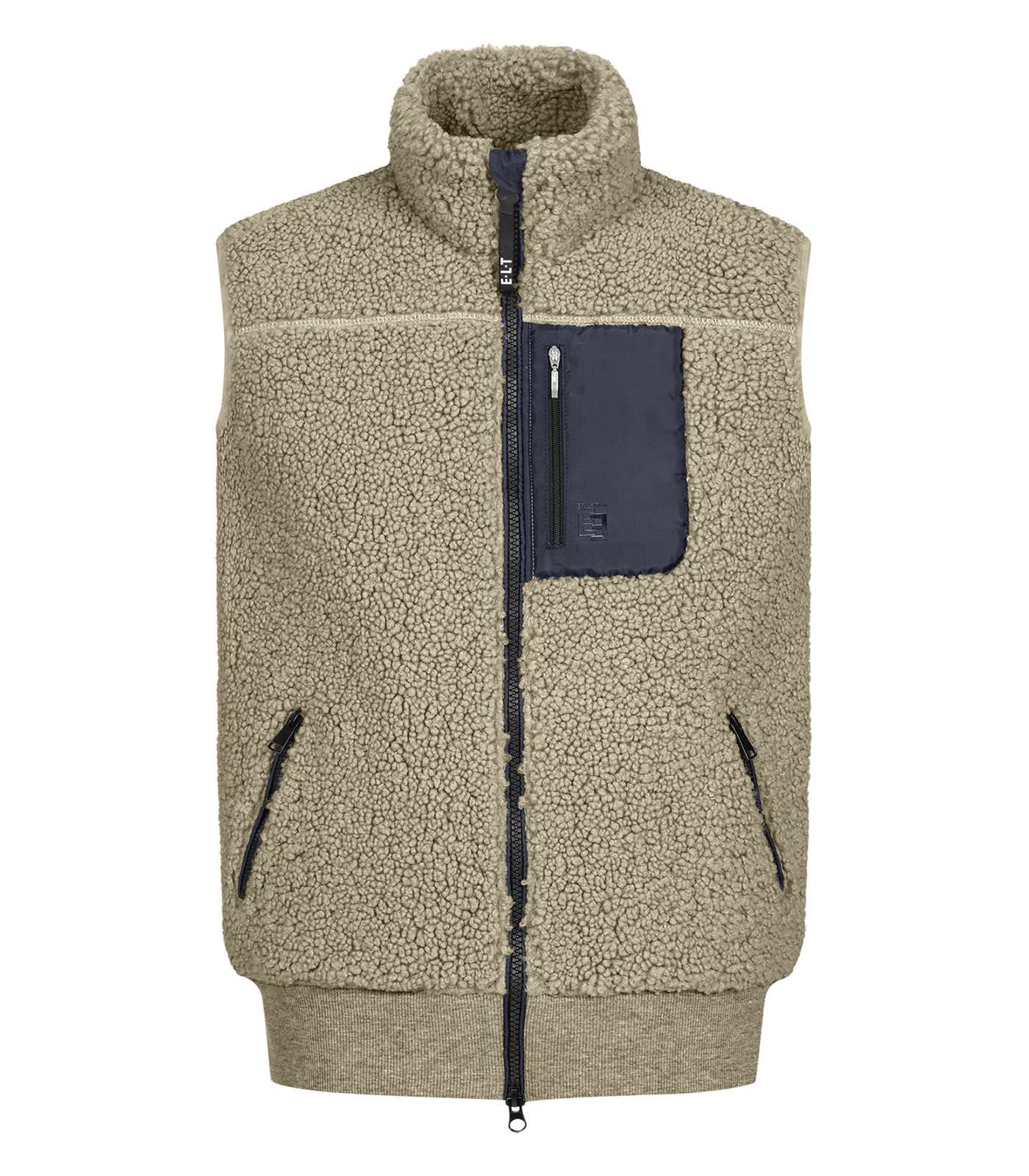 Жилет детский Alma Teddy Fleece Beige Grey. E.L.T