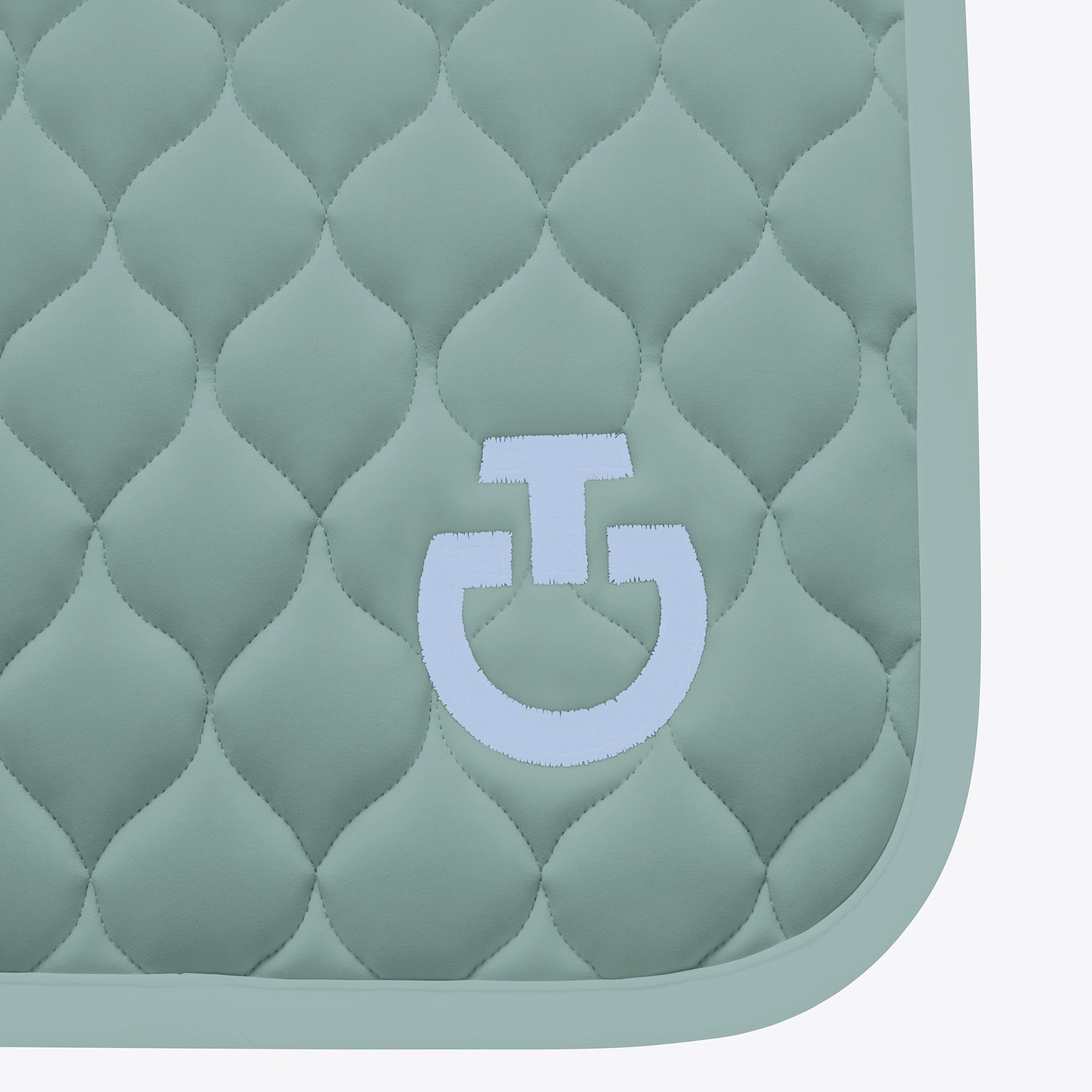 Вальтрап конкурный In Circular Quilted Jersey Mint. Cavalleria Toscana 3
