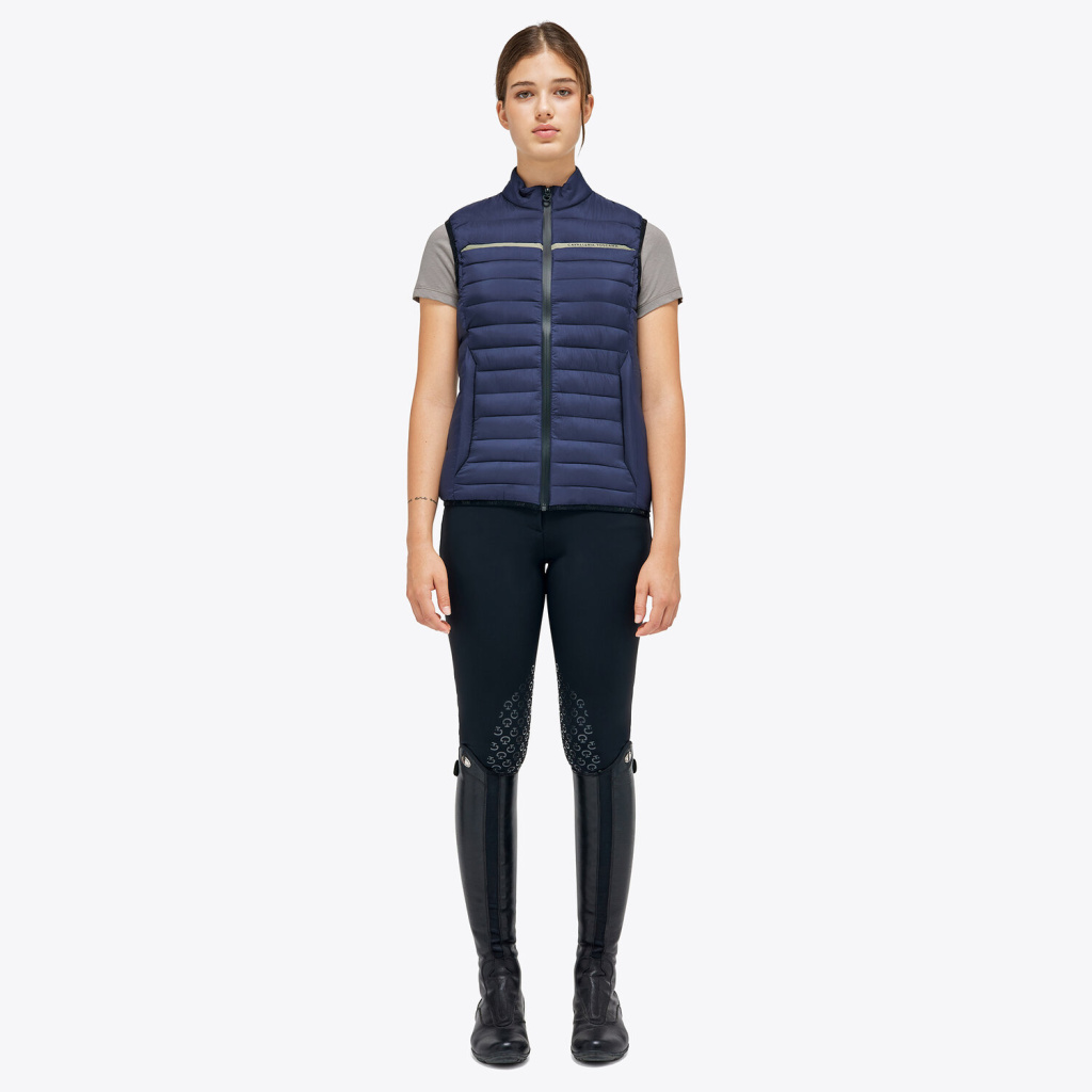 Жилет Quilted Nylon Smokey Blue. Cavalleria Toscana