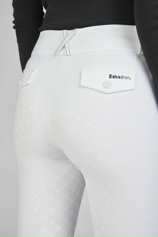 Бриджи Dynamic White, полная силиконовая лея. Eskadron 3