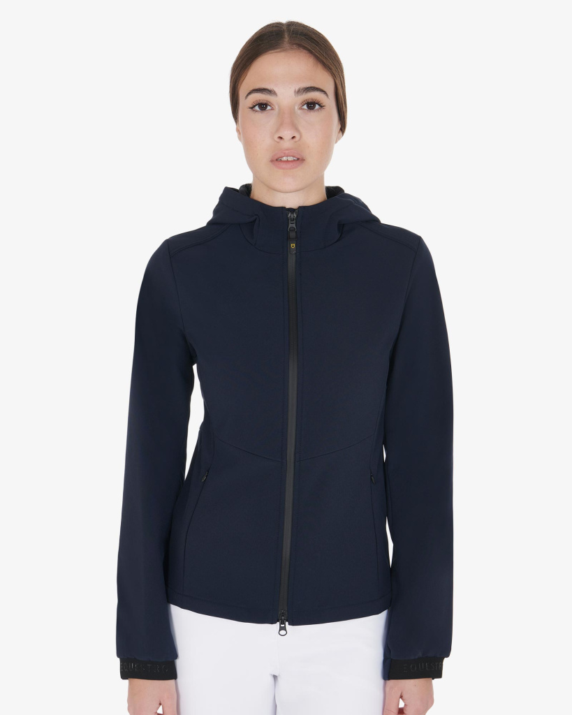 Куртка Softshell Navy Blazer. Equestro