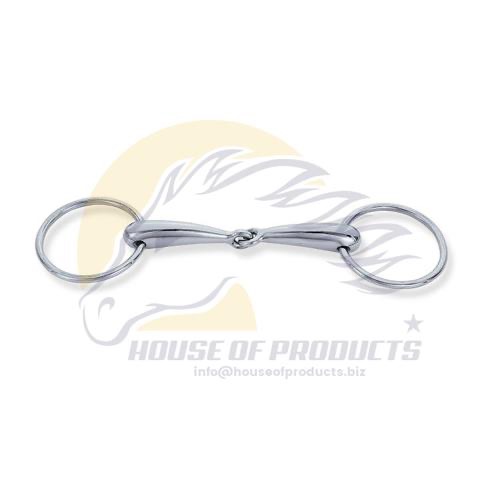 Трензель девятка Hollow Mouth Loose Ring snaffle. House Of Products