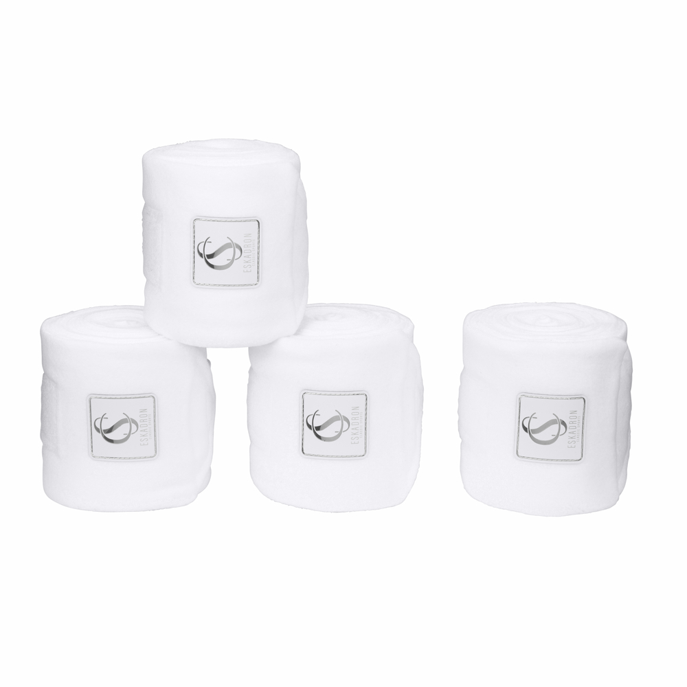 Бинты Fleece White Sports 25, 4 шт. Eskadron