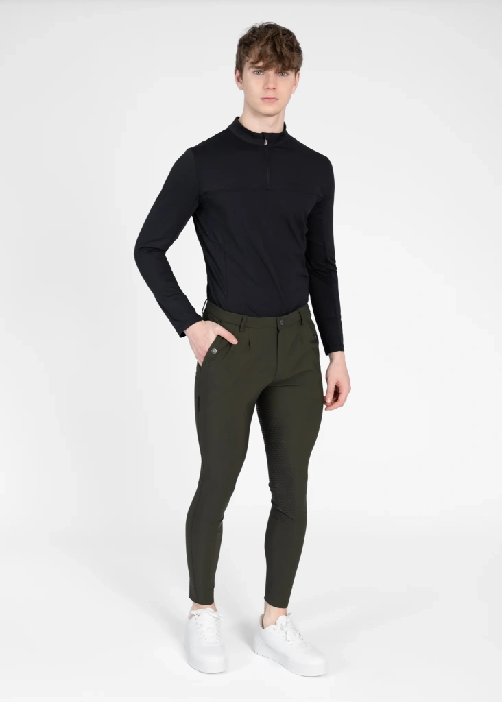Лонгслив мужской Kent Black. Maximilian 8