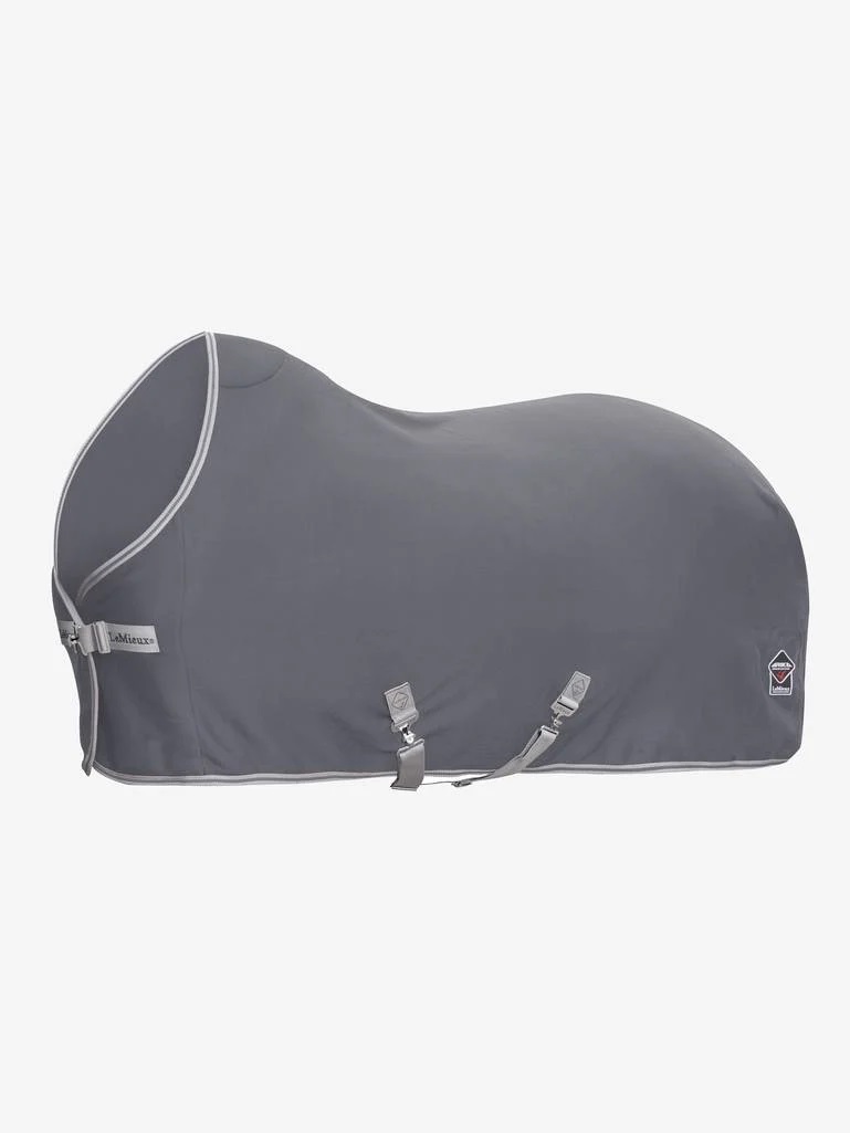 Попона флисовая Arika Jersey-Tek Fleece Grey. LeMieux 3