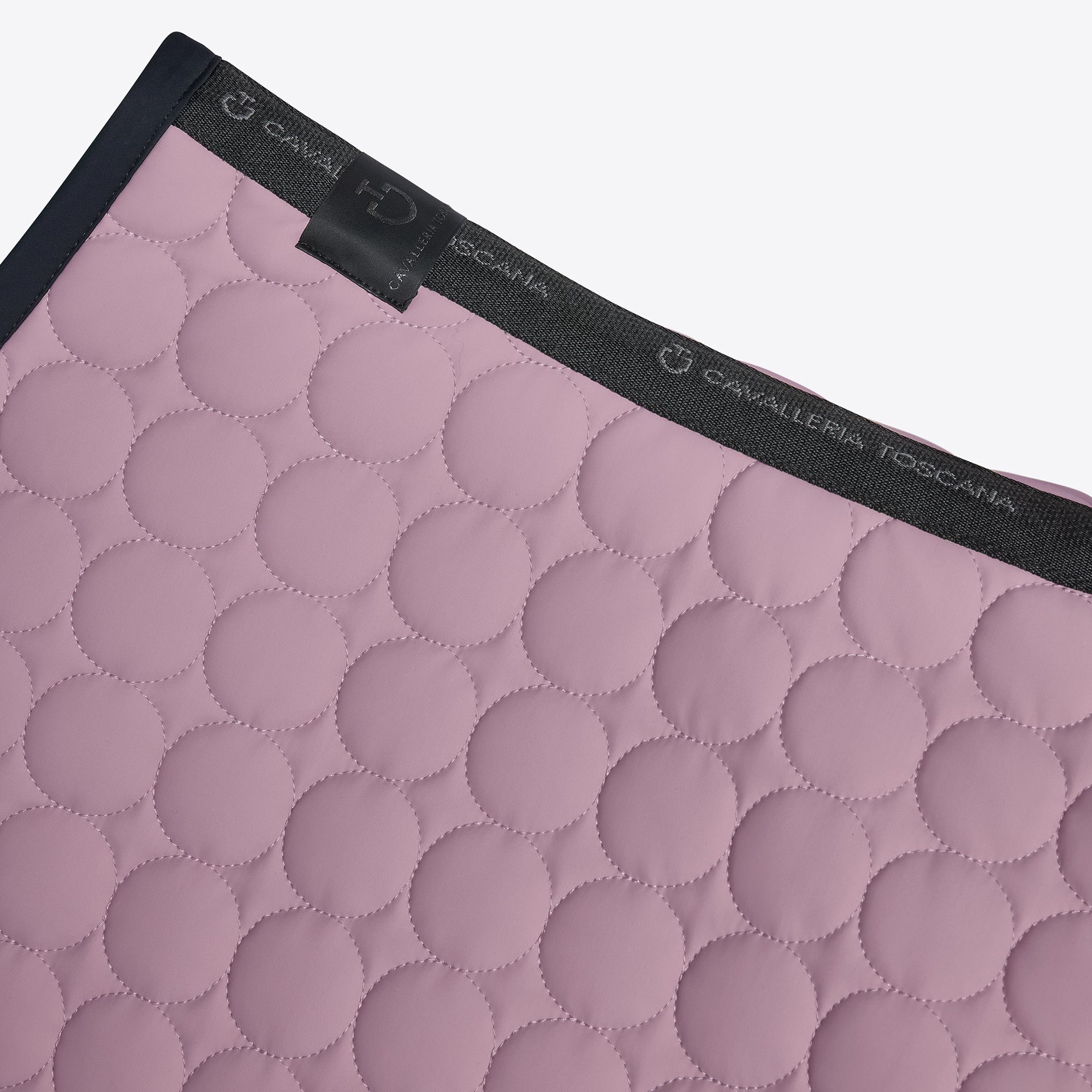 Вальтрап выездковый In Quilted Cotton Fabric Grape Shake. Cavalleria Toscana 2