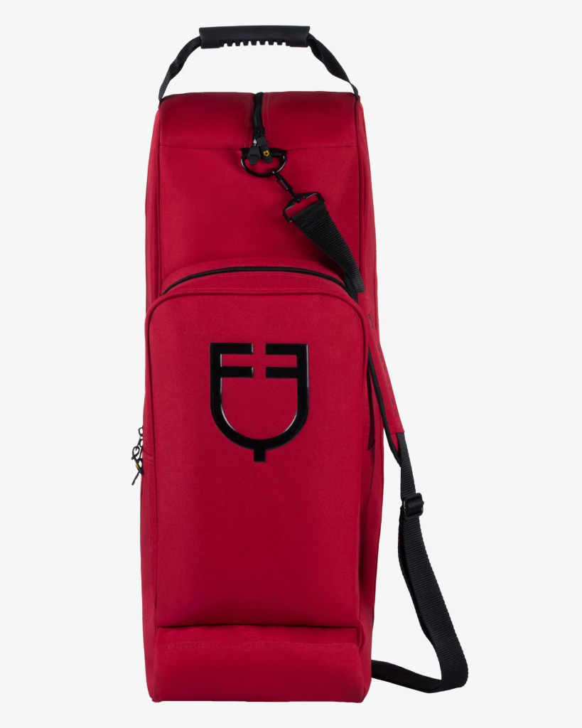 Чехол для сапог и шлема Cordura Burgundy. Equestro 2