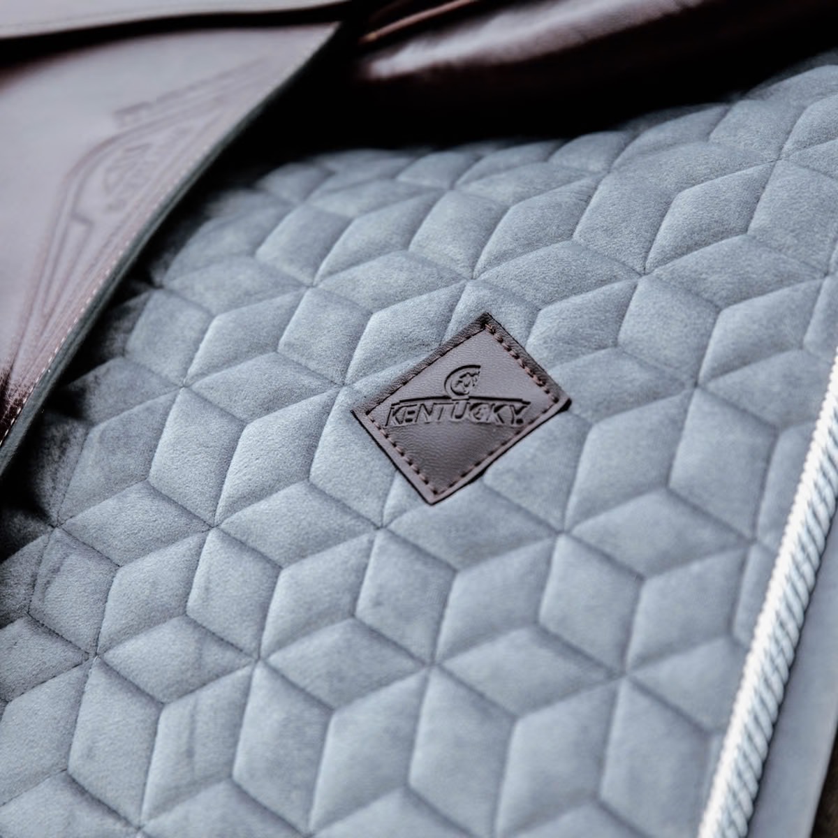 Вальтрап конкурный Basic Velvet Grey. Kentucky 3