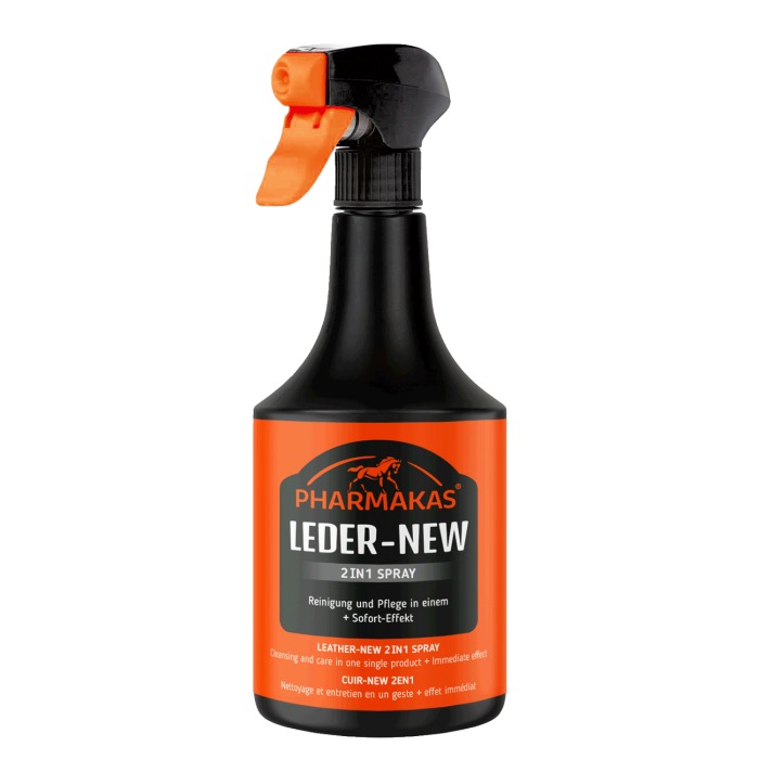 Спрей для ухода за кожей Leather-New 2в1, 500 мл. PHARMAKAS