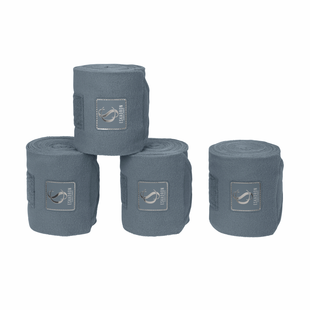 Бинты Fleece Steel Blue Sports 25, 4 шт. Eskadron