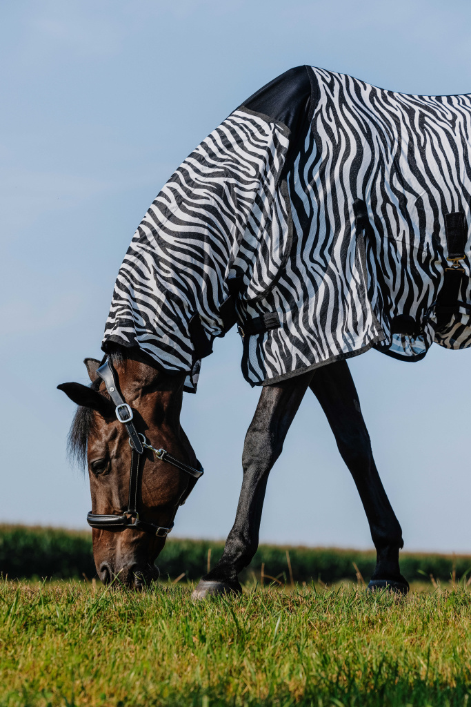 Попона антимоскитная Belly Mesh Zebra. RW 4