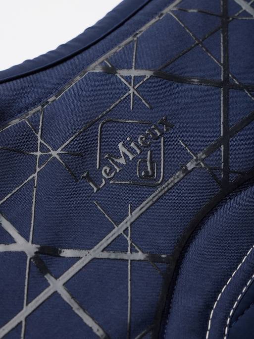 Вальтрап с силиконом Soft Shell Anti Slip CC Square Navy, конкурный. LeMieux 5
