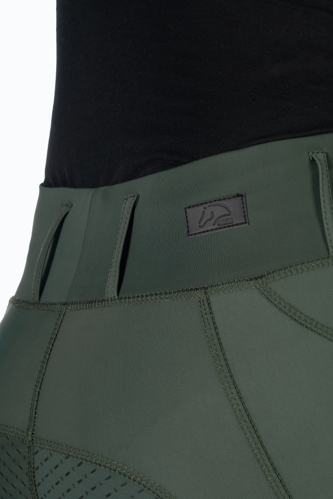 Бриджи леггинсы детские Jil Olive Green, полная силиконовая лея. HKM 6