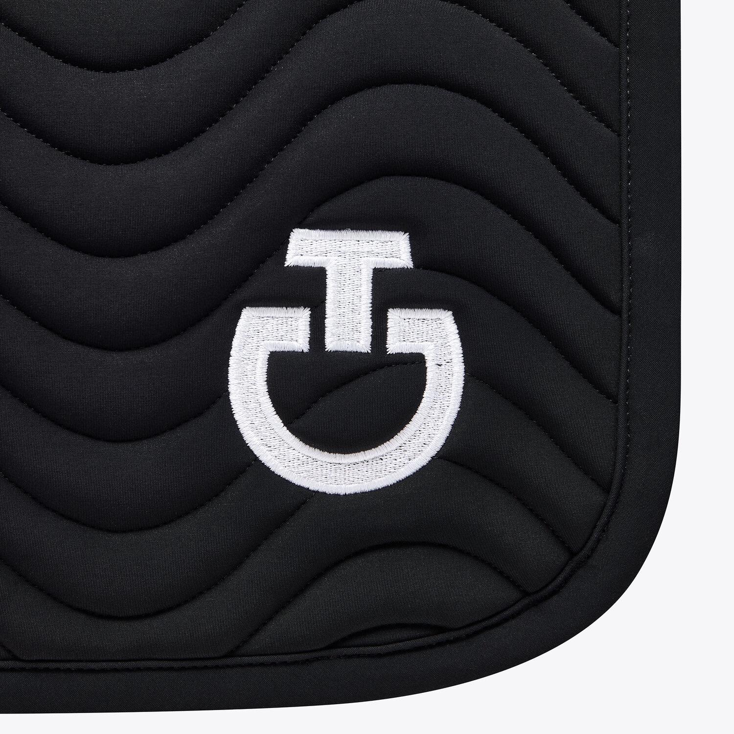 Вальтрап конкурный Wave-Quilted Black. Cavalleria Toscana 4