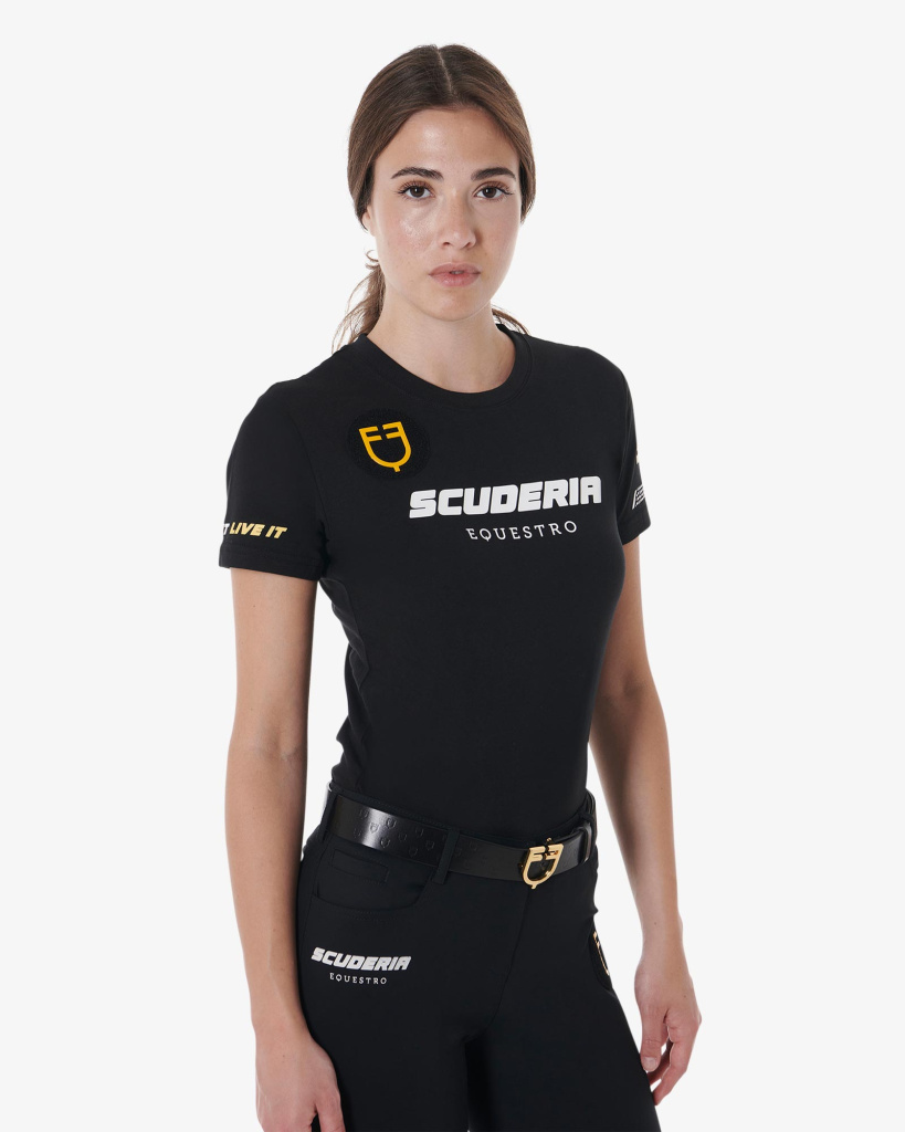 Футболка Scuderia Black. Equestro 5