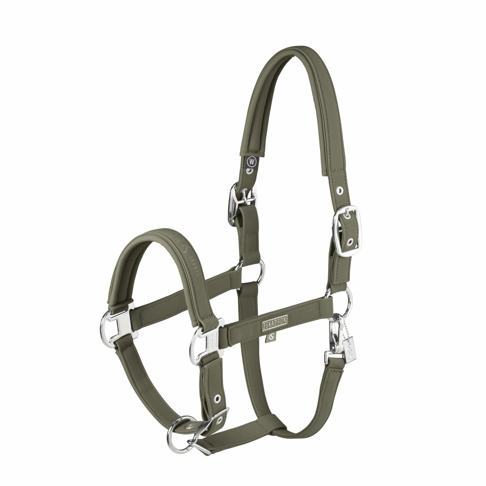 Недоуздок Softshell Double Pin Dusty Olive Sports 25. Eskadron