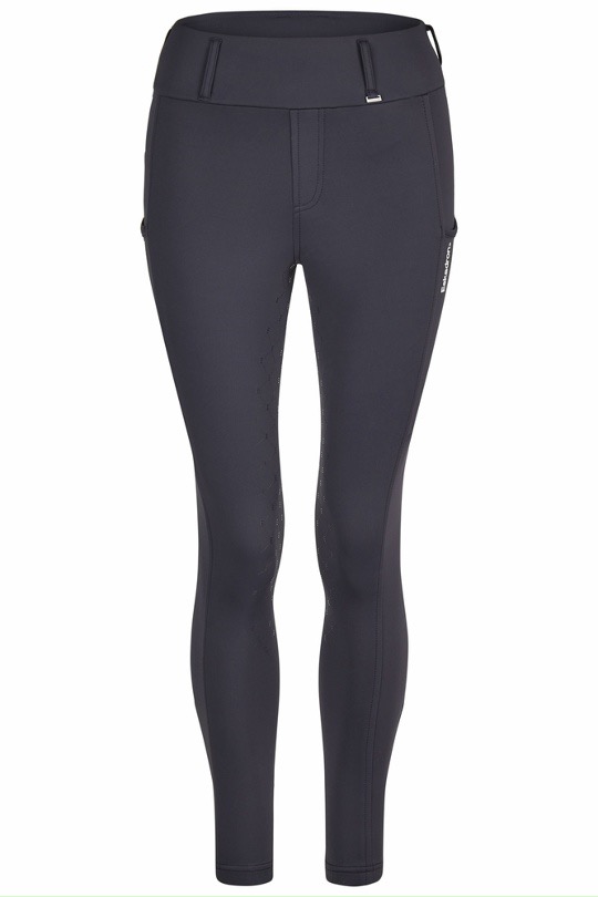 Бриджи леггинсы Flex Navy Sports 26, полная силиконовая лея. Eskadron