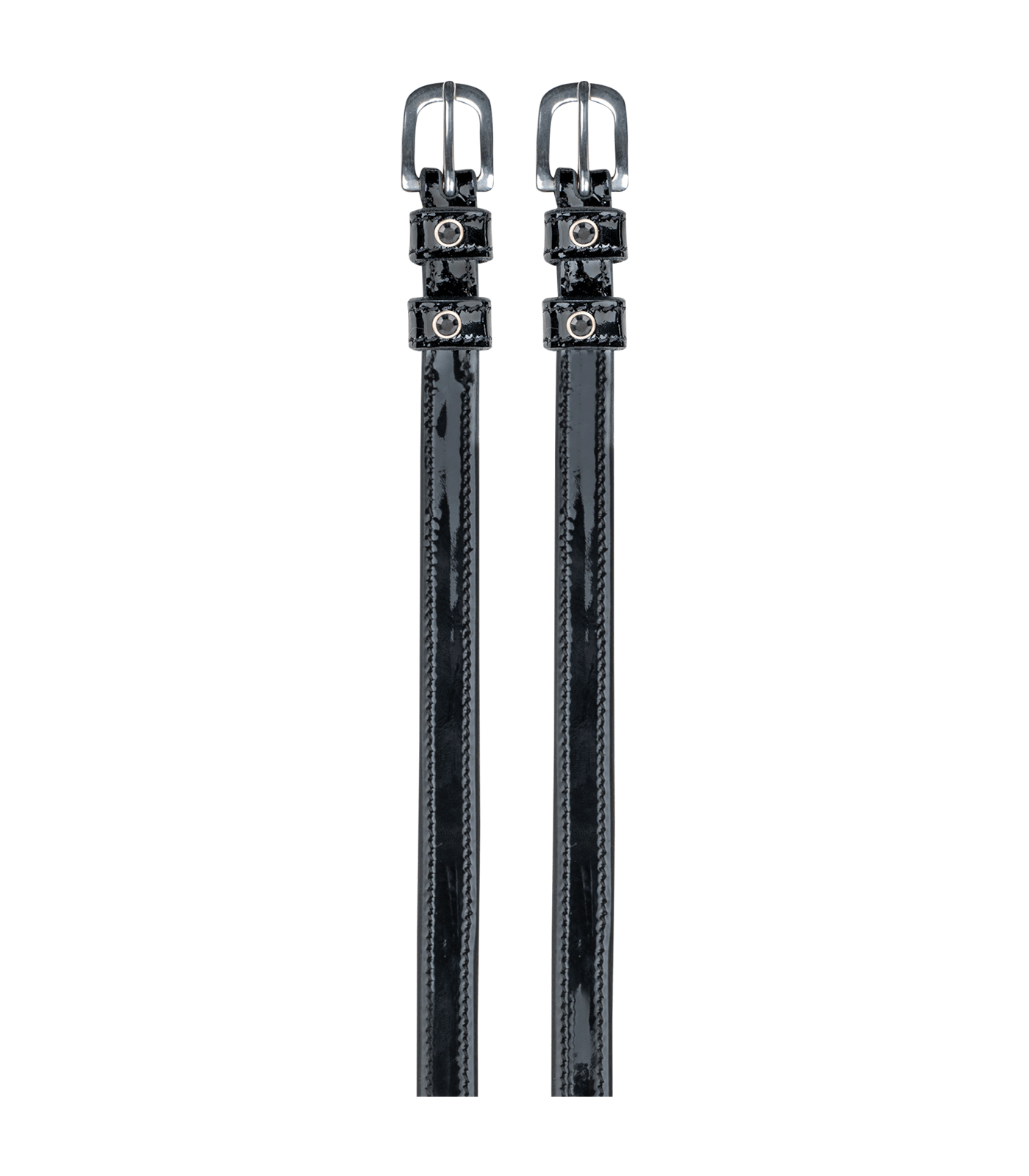 Тренчики лаковые Black/Black, кожа. Waldhausen 2