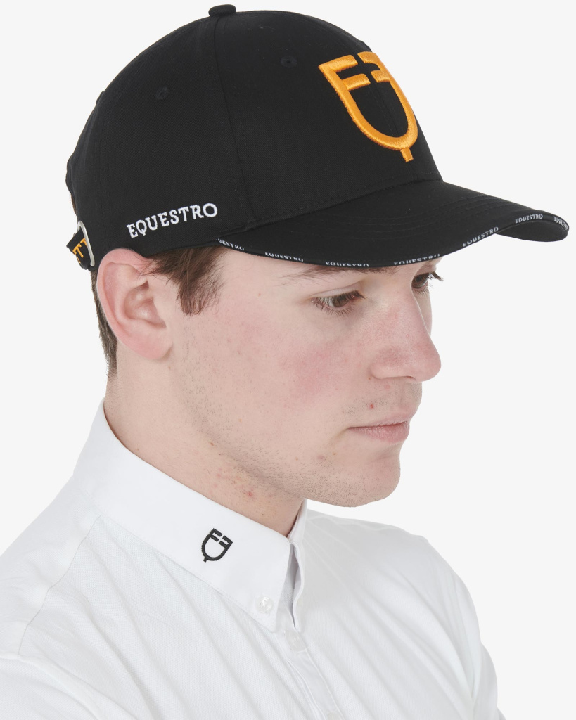 Кепка Black/Yellow. Equestro 8